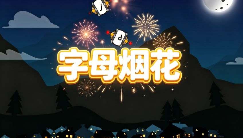 字母烟花