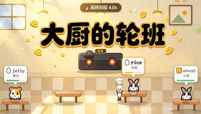 大厨的轮班