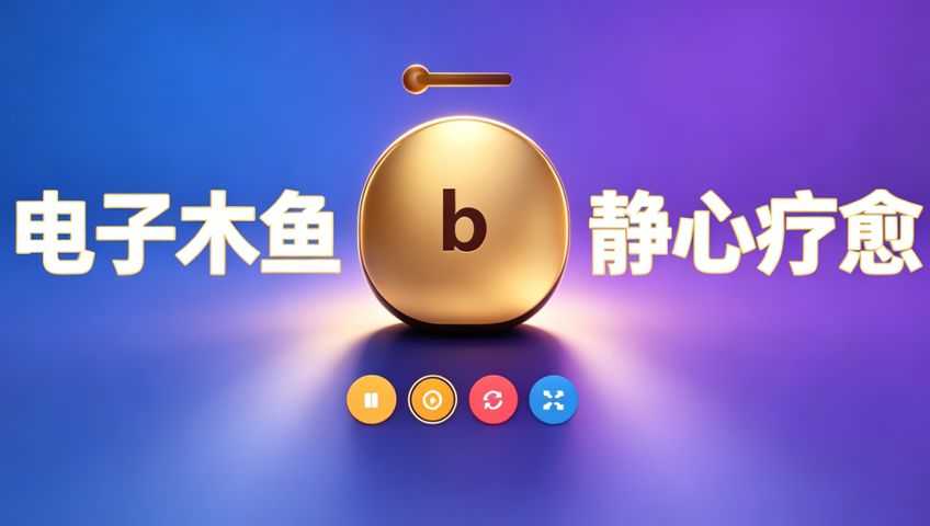 打字游戏：电子木鱼