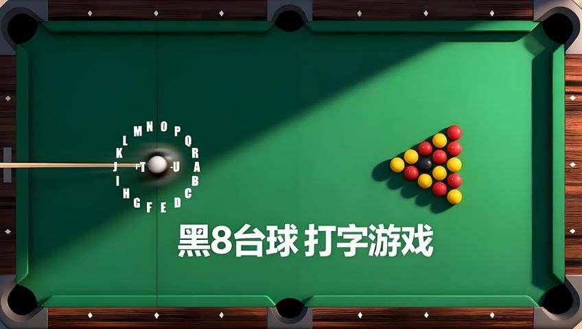 黑8台球
