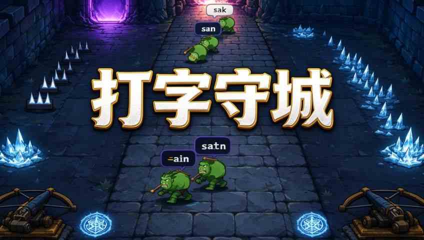 打字守城 游戏封面