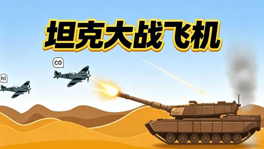 坦克大战飞机 游戏封面